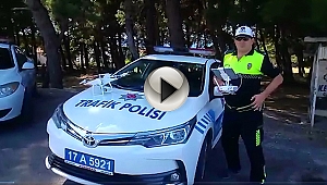 Çanakkale'de 'Drone' Destekli Trafik Denetimi...