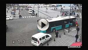 Çanakkale'de Kazalar MOBESE'ye Yansıdı... Ortaya Bu Görüntüler Çıktı!