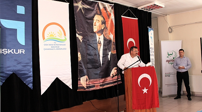 Çanakkale İşkur'un Tarım Ve Hayvancılığa Eğitim Desteği Devam Ediyor...