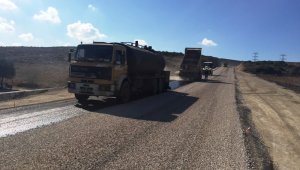 Çanakkale'de asfaltlama çalışmaları