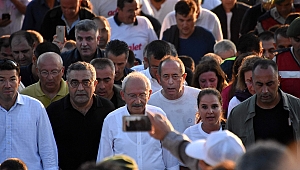 Kılıçdaroğlu'ndan Conkbayırı'na "Adalet" Yürüyüşü...