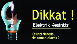 Elektrik Kesintisi...