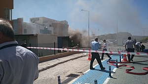 Hastanede Korkutan Yangın...