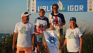 İÇDAŞ Spor Yelkencilerine Urla'da 13 derece 19 kupa