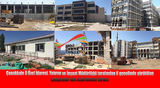  İl Özel İdaresi Yatırımlarına Devam Ediyor