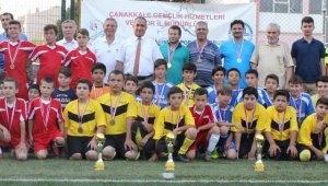 Kur'an kursları futbol turnuvası sona erdi