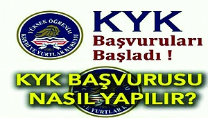 KYK Yurt Başvuruları Başladı...