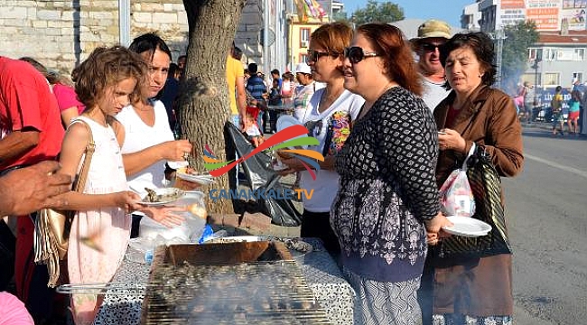 Sardalya Festivali'nde 3 Ton Sardalya Dağıtıldı...