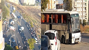 Son dakika… İzmir'de Cezaevi Servis Aracına Bombalı Saldırı!!!