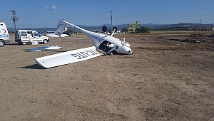 "Troy Air Fest"te uçak kazası: 1 yaralı