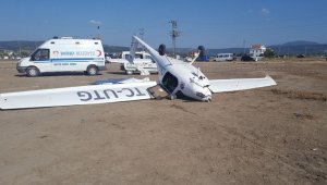 Troy Air Fest'te korkutan uçak kazası: 1 yaralı