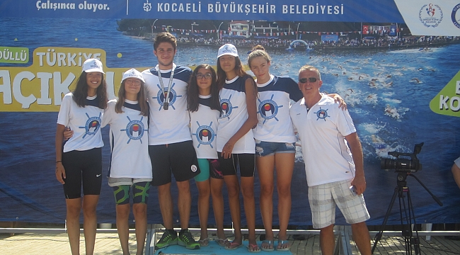 Türkiye Açık Su Yüzme Şampiyonası'nda İÇDAŞ'a 4 Madalya...