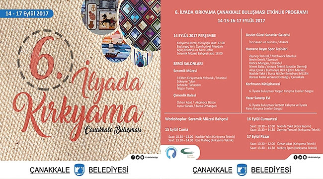 6. İlyada Kırkyama Çanakkale Buluşması Başlıyor...