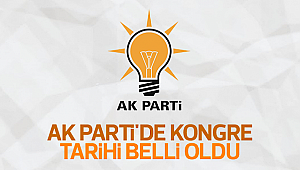 Ak Parti'nin Biga Kongresinin Tarihi Belli Oldu