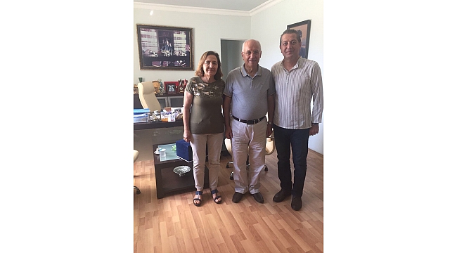Ankara/Yenimahalle Belediye Başkanı Fethi YAŞAR'dan, Bozcaada Belediye Başkanına Ziyaret...