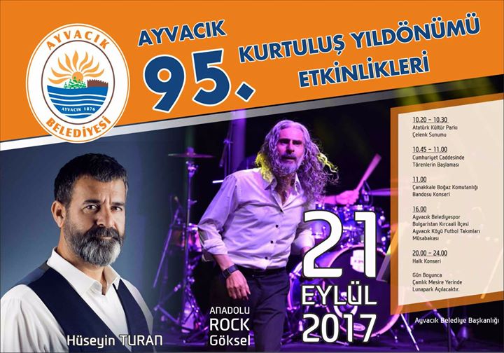 Ayvacık'ın Kurtuluşunun 95. yılı etkinlikleri belli oldu.