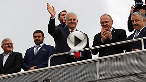  Başbakan Yıldırım: "Ezine'ye organize sanayi kuruyoruz ama nasıl organize sanayi? Gıda Organize Sanayi"