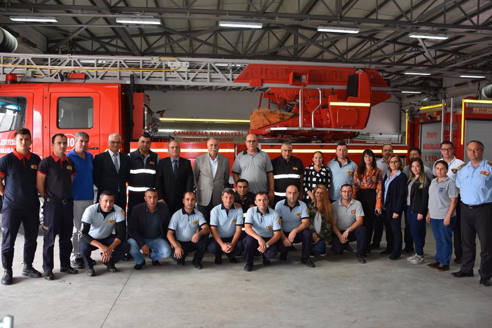 Başkan Gökhan İtfaiyeciler haftasını kutladı