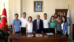 Biga Basınından Kaymakam Mustafa Can'a Anlamlı Ziyaret