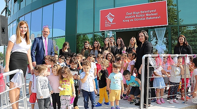 Biga Belediyesi, bir kreş daha açtı...
