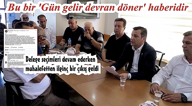 Bu bir 'Gün gelir devran döner' haberidir