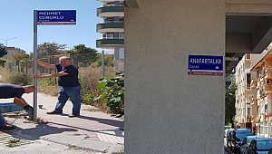 Cadde Ve Sokak Tabelaları Yenileniyor…