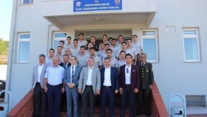 Çan'da bayramlaşma töreni gerçekleştirildi