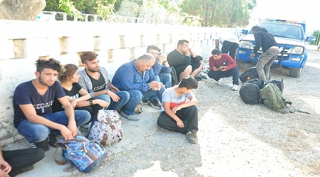 Çanakkale'de 36 kaçak yakalandı