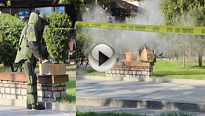 Çanakkale'de Şüpheli Koli, Polisi Arama Geçirdi...