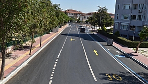 Esenler Mahallesi'Nde Yol Çizgi Çalışmaları Devam Ediyor…