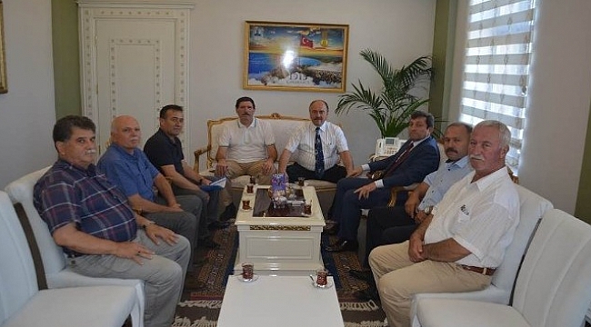 Esnaf ve Sanatkâr Odaları Birliğinden Vali Orhan Tavlı'ya ziyaret