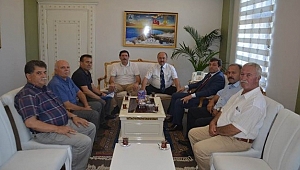 Esnaf ve Sanatkâr Odaları Birliğinden Vali Orhan Tavlı'ya ziyaret