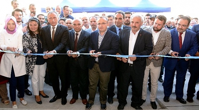 Gökçeada'da kız öğrenci yurdu törenle açıldı
