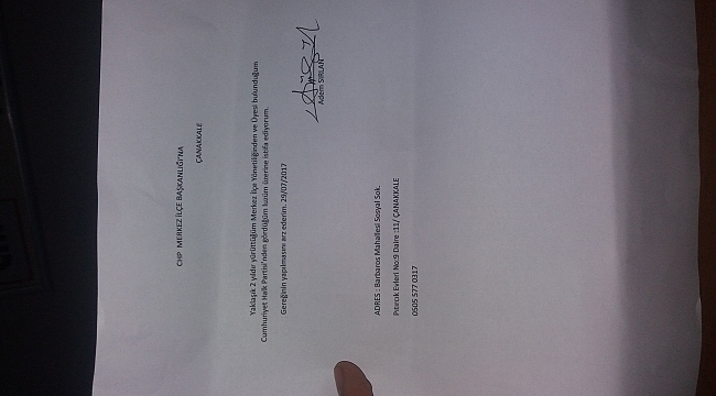 Görüntülerde Yakalanan CHP'li Sırlan ve 3 Partili Istifa Etti!!!