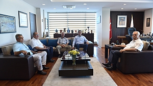 İl Genel Meclis Üyelerinden Başkan Gökhan'a Ziyaret…