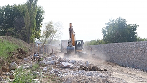 Kepez Çayı Islah Çalışmaları Tüm Hızıyla Devam Ediyor...