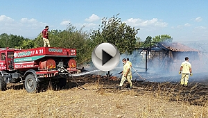  Lodos yangın çıkardı