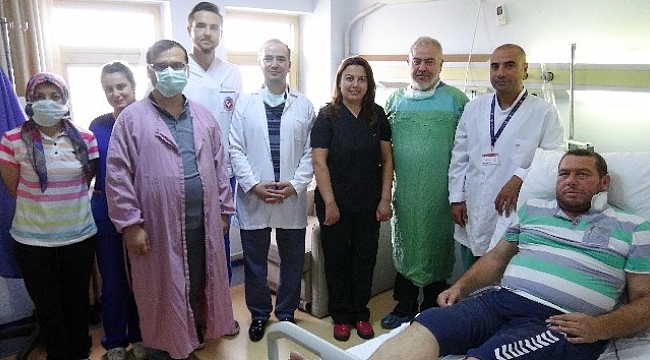 Nakil bekleyen hastanın rüyası gerçek oldu