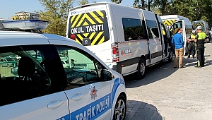 Öğrenci Servislerine Sıkı Denetim...