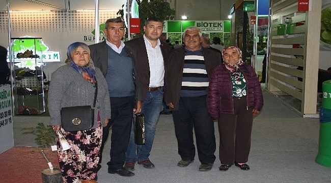 Bayramiçli çiftçiler Bursa Tarım Fuarı'na katıldı