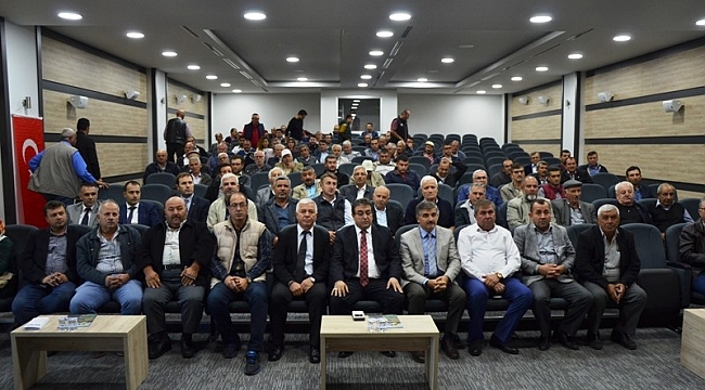 Biga'da ekonomik yatırımlar anlatıldı