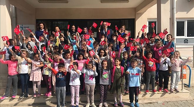 Çan Cumhuriyet İlkokulu´ndan Eğitime Destek Projesi