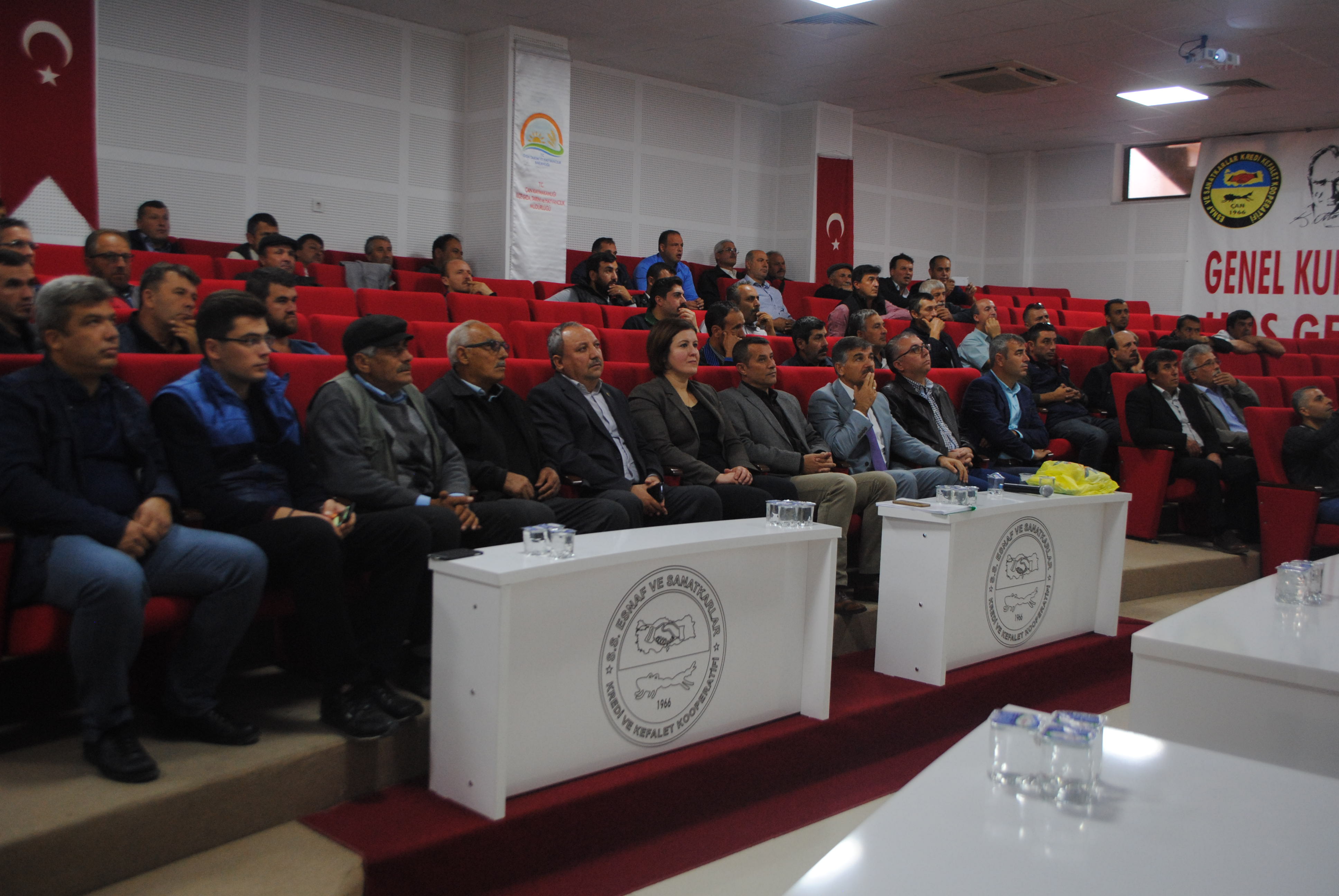 Çan'da Kırsal Kalkınma Desteklemeleri ve Tarıma Dayalı Yatırımlar Toplantısı Yapıldı