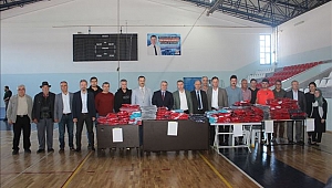 Çan'daki Spor Klüplerine Yardım Yapıldı