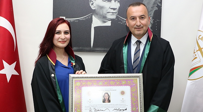 Çanakkale Barosu'nda Ruhsat Töreni Heyecanı