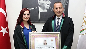 Çanakkale Barosu'nda Ruhsat Töreni Heyecanı