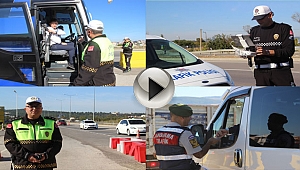 Çanakkale'de 16 farklı noktada 'Türkiye Trafik Güvenliği-7' uygulaması