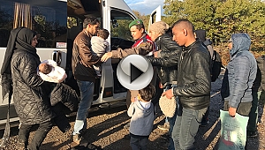 Çanakkale'de 41 mülteci yakalandı...