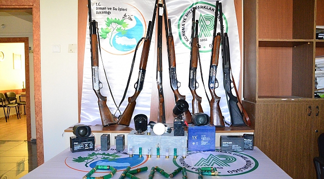 Çanakkale'de kaçak avcılığa geçit verilmiyor