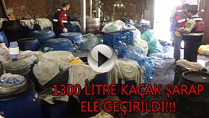 Çanakkale'de Kaçak İçki Operasyonu!!!